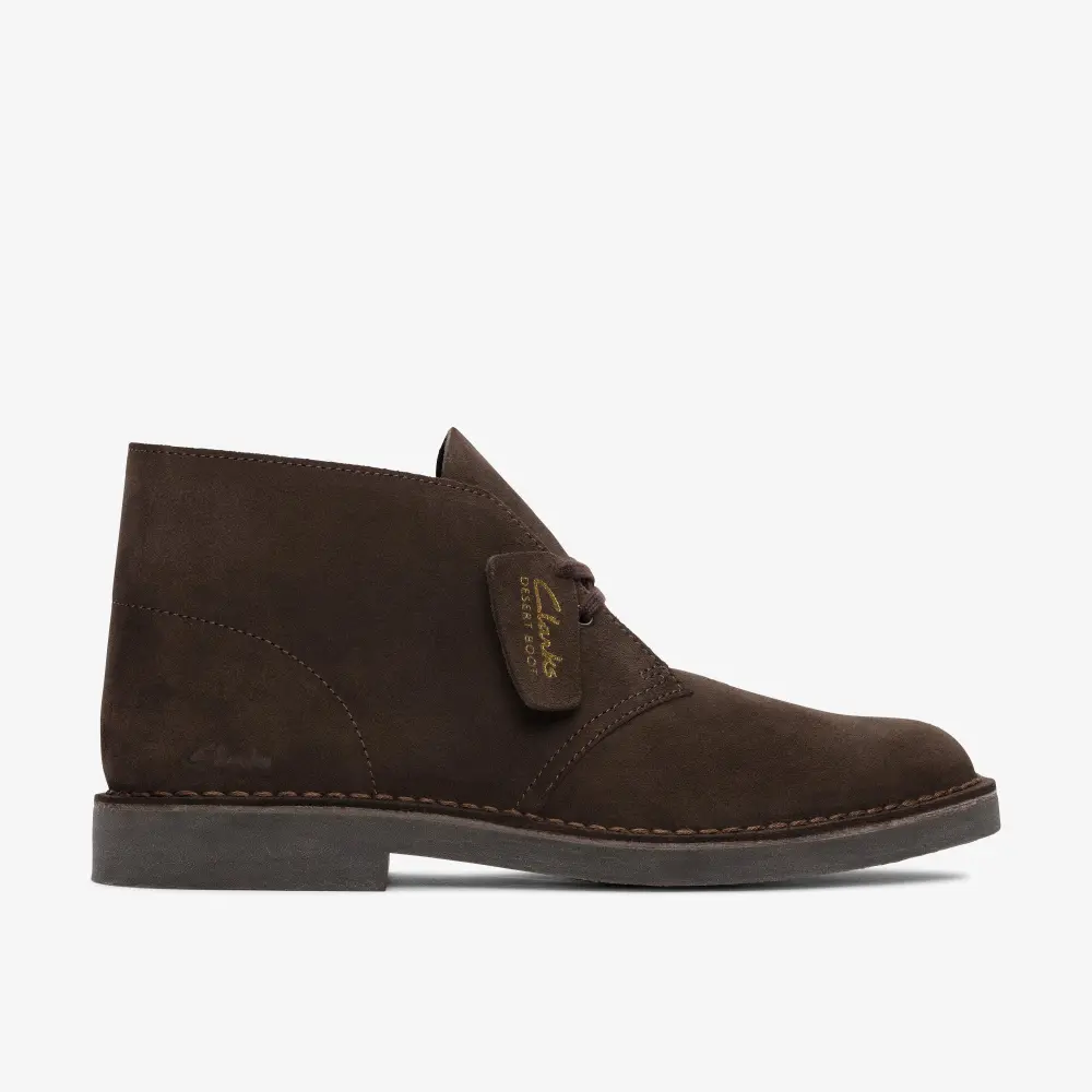 Mens Desert Boot Evo Dark Brown Suede Chukka online