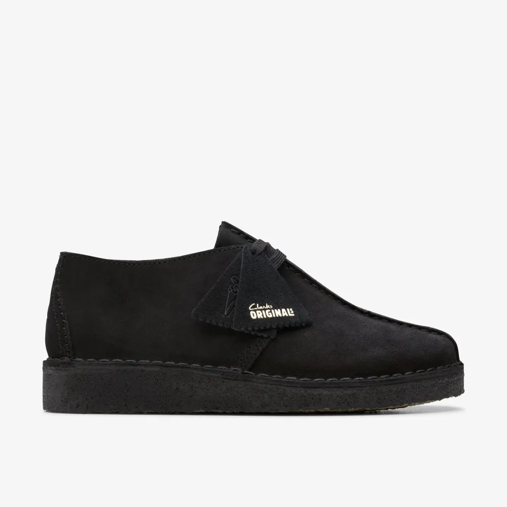 Mens Desert Trek Black Suede Shoes online