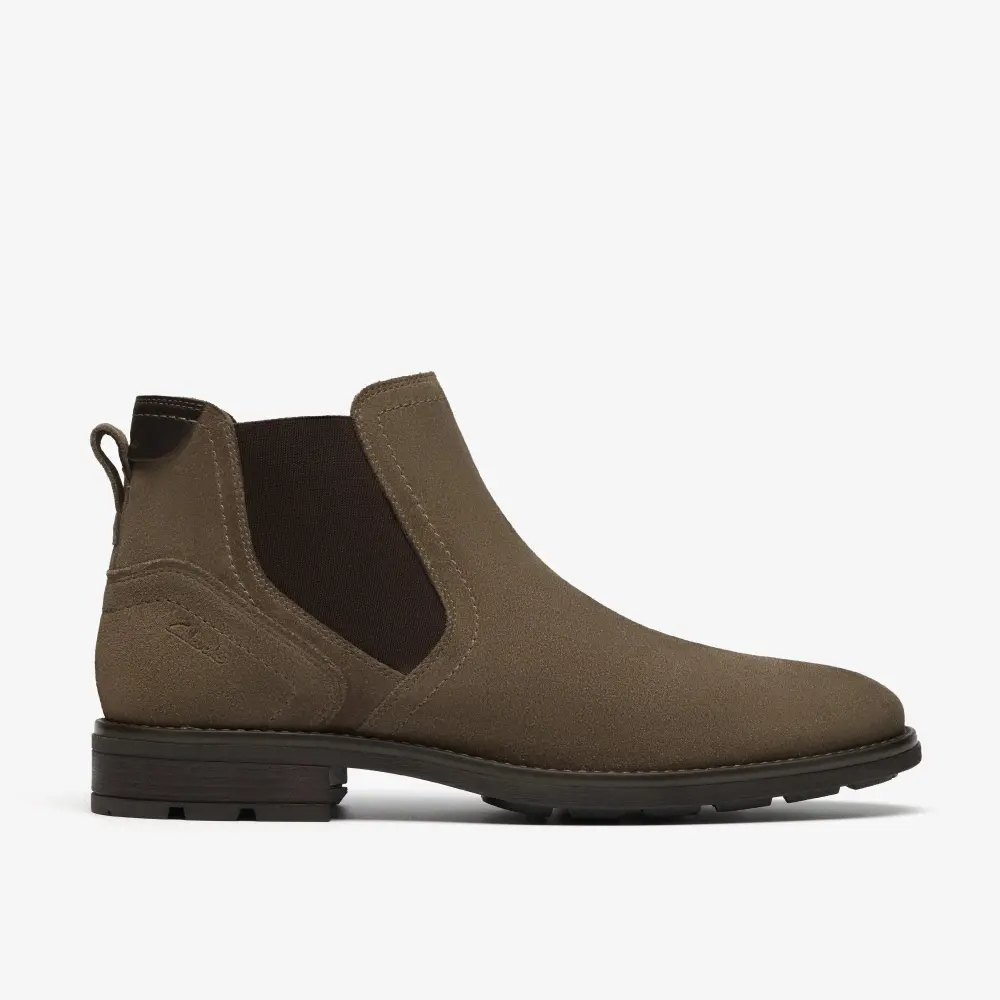 Mens Emmet Easy Stone Suede Ankle Boots online