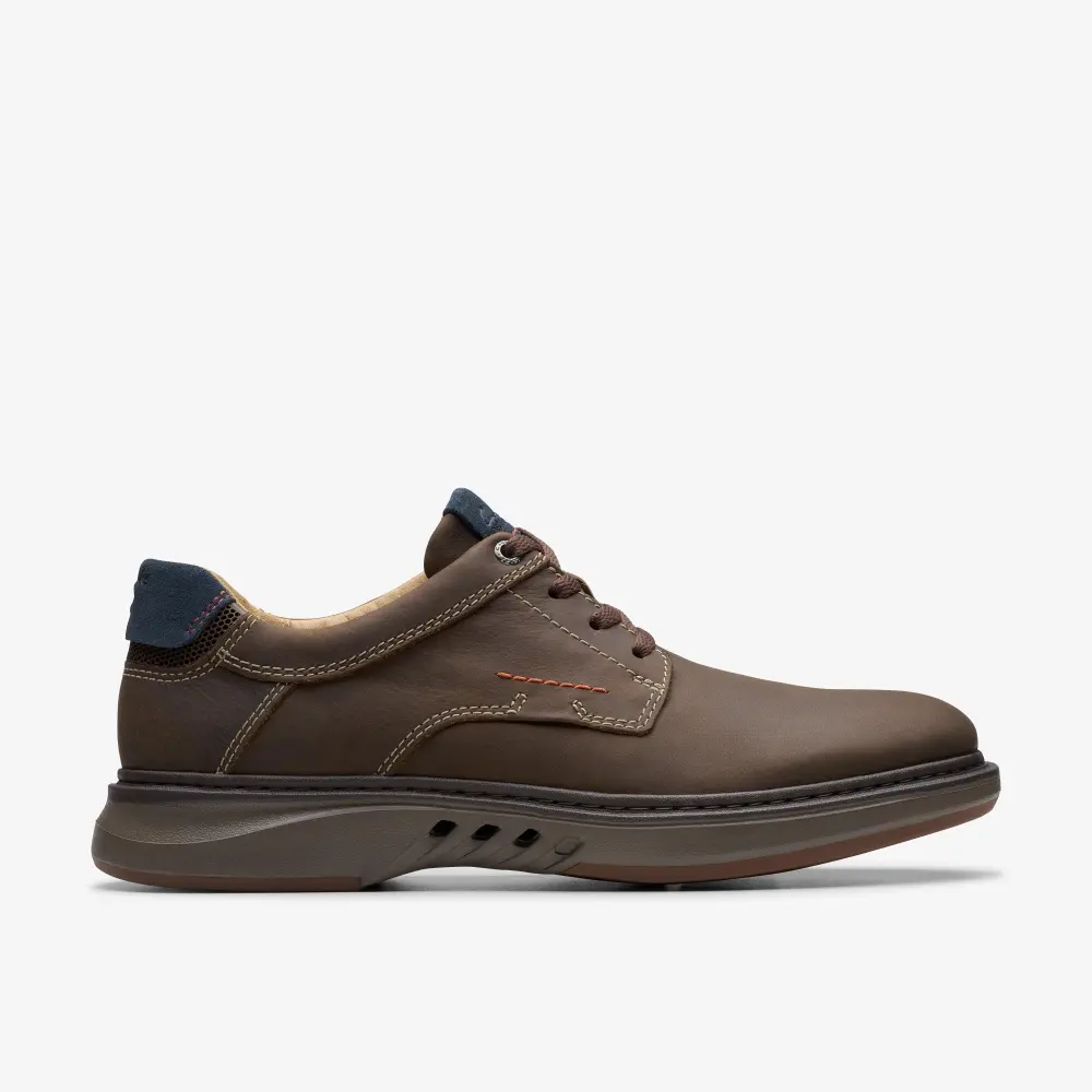 Mens Un Briley Pace Brown Nubuck Shoes Clarks online