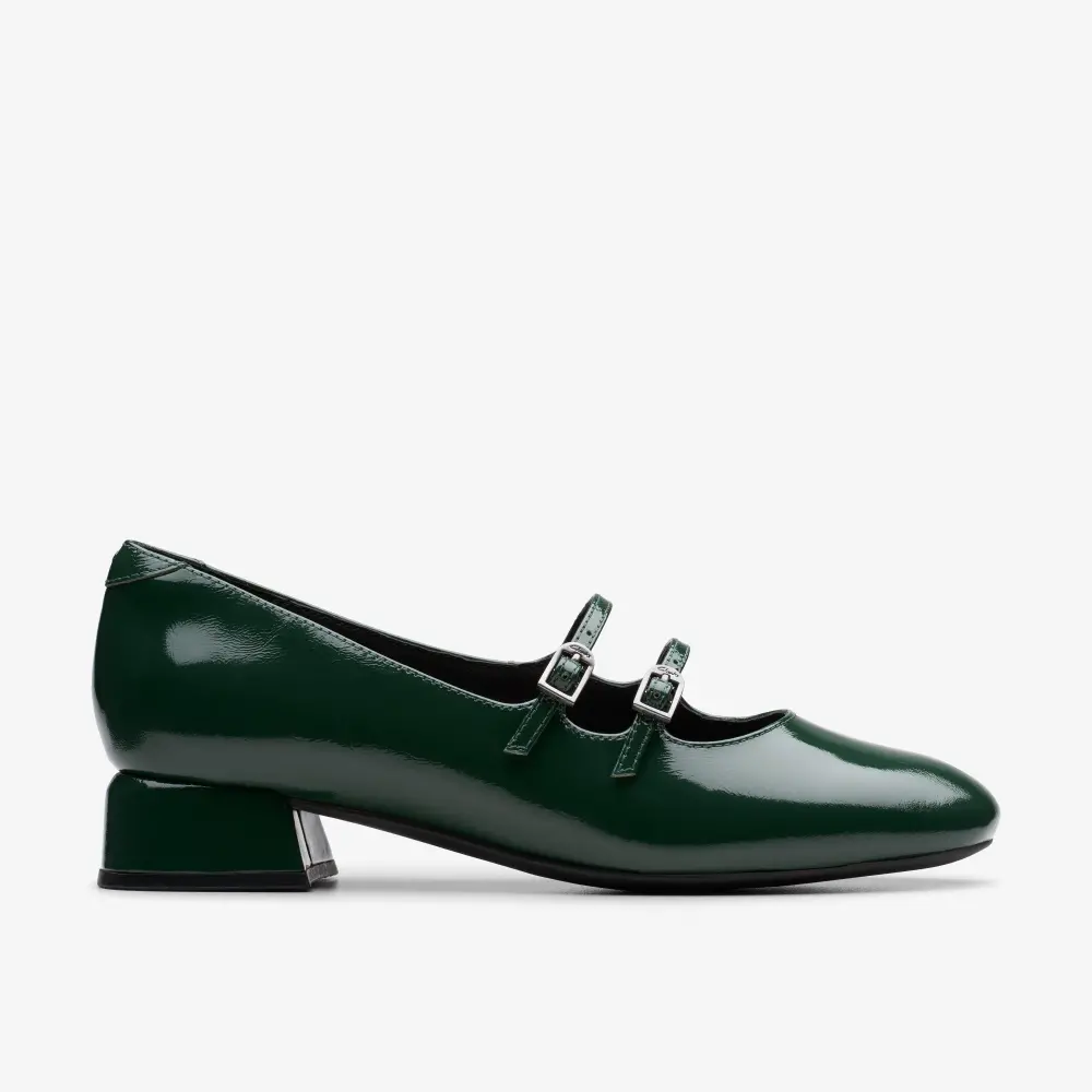 Womens Daiss30 Shine Dark Green Mary Janes online