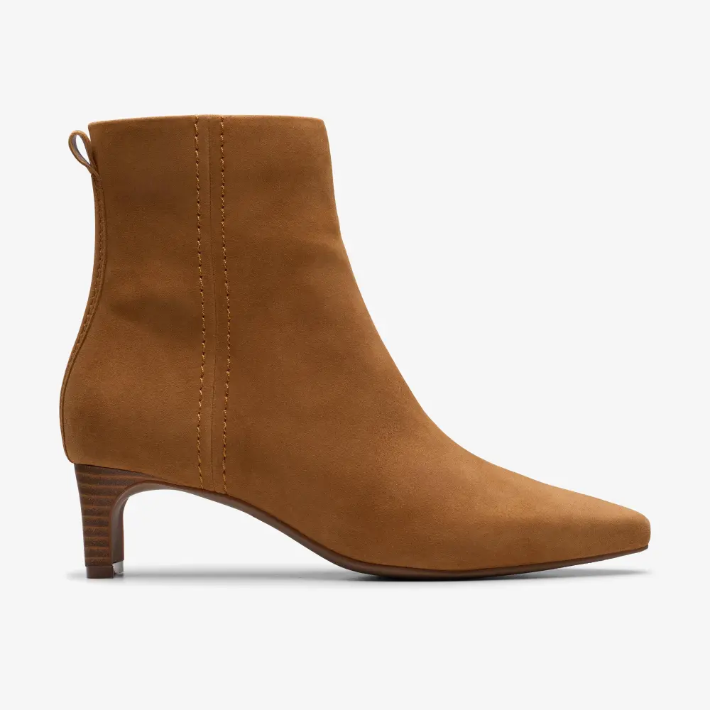 Womens Edina Up Tan Suede Ankle Boots online