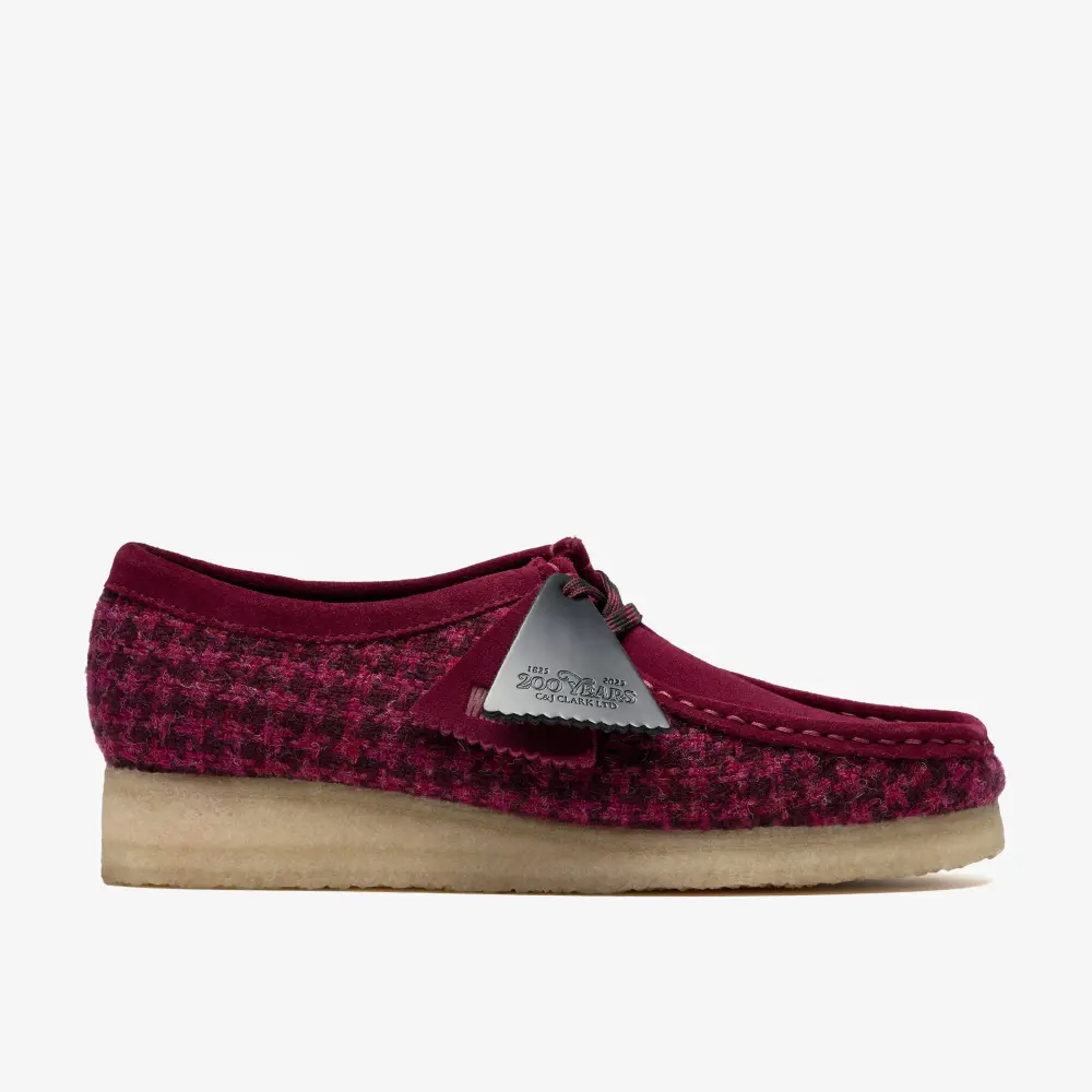 Womens Purple Tweed Wallabees online
